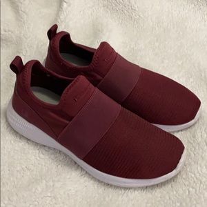 Champion maroon slip on shoes